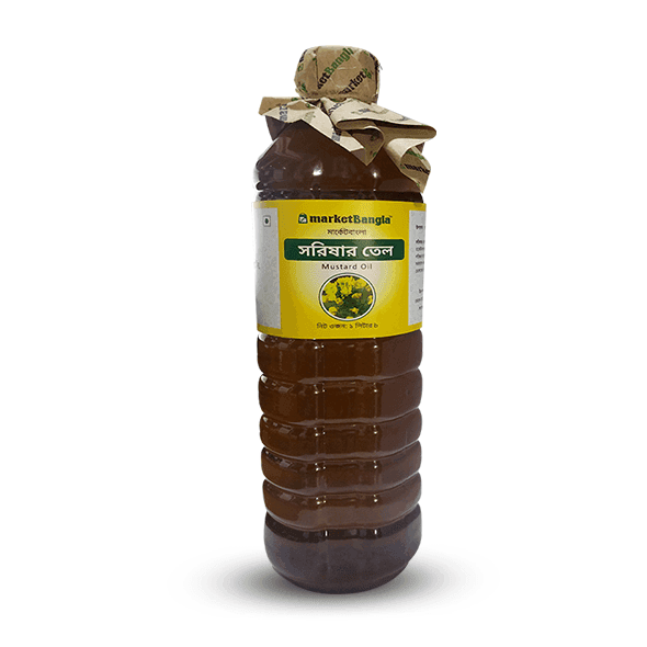 Mustard Oil - Sorishar oil (কাঠের ঘানী ভাঙানো)-image-0